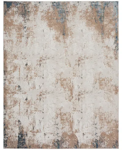 Nourison Home Glitz Glz06 7'10"x9'10" Area Rug In Taupe