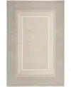 Nourison Home Glitz Glz07 5'3"x7'3" Area Rug In Ivory