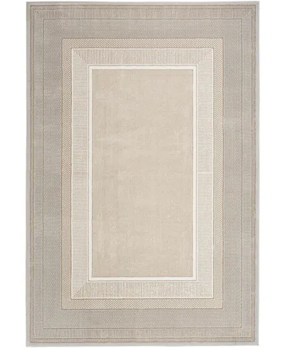 Nourison Home Glitz Glz07 5'3"x7'3" Area Rug In Ivory