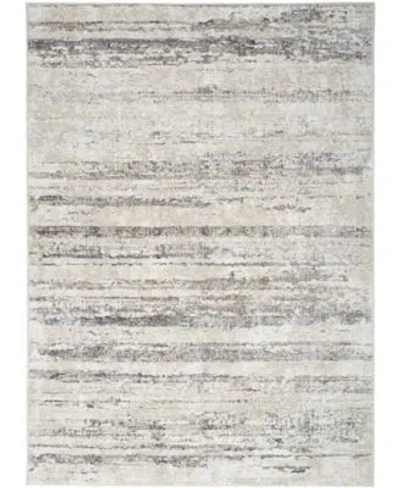 Nourison Home Glitz Glz10 Rug Collection In Cream,gray