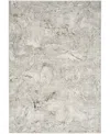 Nourison Home Glitz Glz20 5'3"x7'3" Area Rug In Gray,multi