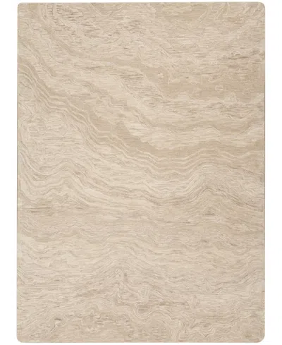 Nourison Home Graceful Gru01 7'9"x9'9" Area Rug In Taupe