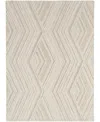Nourison Home Graceful Gru03 3'9"x5'9" Area Rug In Ivory