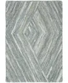 Nourison Home Graceful Gru03 5'3"x7'3" Area Rug In Blue