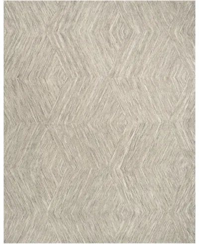 Nourison Home Graceful Gru03 7'9"x9'9" Area Rug In Gray