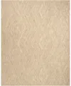 Nourison Home Graceful Gru03 8'6"x11'6" Area Rug In Taupe