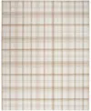 Nourison Home Grafix Grf03 5'3"x7'3" Area Rug In Ivory