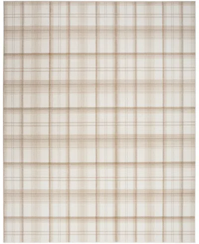 Nourison Home Grafix Grf03 5'3"x7'3" Area Rug In Ivory