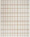 Nourison Home Grafix Grf03 7'10"x9'10" Area Rug In Ivory