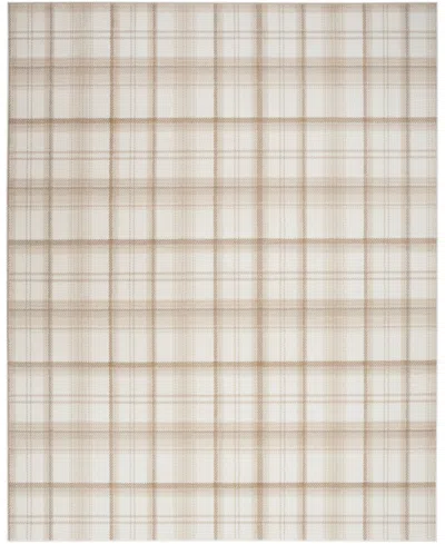 Nourison Home Grafix Grf03 7'10"x9'10" Area Rug In Ivory