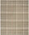 Nourison Home Grafix Grf03 7'10"x9'10" Area Rug In Olive