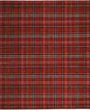 Nourison Home Grafix Grf03 7'10"x9'10" Area Rug In Red