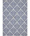 Nourison Home Grafix Grf06 6'x9' Area Rug In White,blue