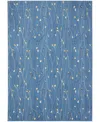 Nourison Home Grafix Grf15 7'x10' Area Rug In Mist