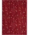 Nourison Home Grafix Grf15 7'x10' Area Rug In Red