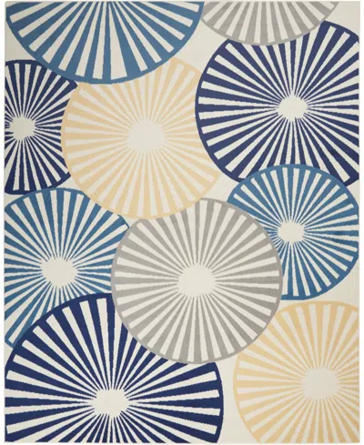 Nourison Home Grafix Grf20 7'10"x9'10" Area Rug In Multi