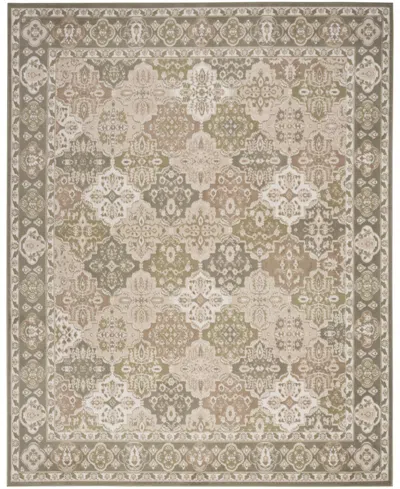 Nourison Home Grafix Grf31 5'3"x7'3" Area Rug In Green