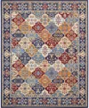 Nourison Home Grafix Grf31 7'10"x9'10" Area Rug In Multi