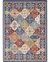 Nourison Home Grafix Grf31 7'x10' Area Rug In Multi