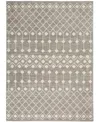 Nourison Home Grafix Grf37 6'x9' Area Rug In Gray