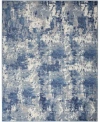 Nourison Home Grafix Grf38 Rug Collection In Navy,blue