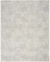 Nourison Home Grafix Grf39 5'3"x7'3" Area Rug In Gray