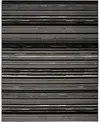 Nourison Home Grafix Grf41 7'10"x9'10" Area Rug In Black