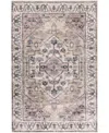 Nourison Home Grand Washables Grw03 4'x6' Area Rug In Beige