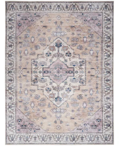 Nourison Home Grand Washables Grw03 7'10"x9'10" Area Rug In Beige