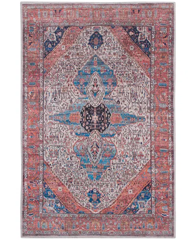 Nourison Home Grand Washables Grw05 5'3"x7'3" Area Rug In Ivory