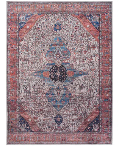 Nourison Home Grand Washables Grw05 7'10"x9'10" Area Rug In Ivory