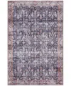 Nourison Home Grand Washables Grw06 4'x6' Area Rug In Navy,ivory