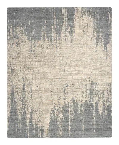 Nourison Home Harmony Hay03 Area Rug, 8'6x11'6 In Blue