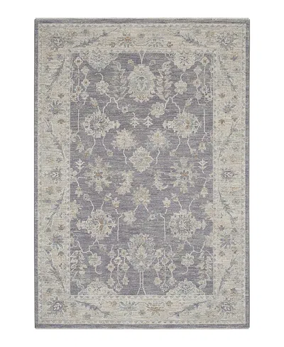 Nourison Home Infinite Ift03 Area Rug, 5'3 X 7'8 In Charcoal