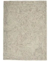 Nourison Home Interlock Itl03 Rug Collection In Blue,ivory