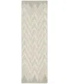 Nourison Home Interlock Itl04 2'3"x7'6" Runner Area Rug In Teal