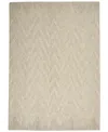 Nourison Home Interlock Itl04 Rug Collection In Ivory,gray