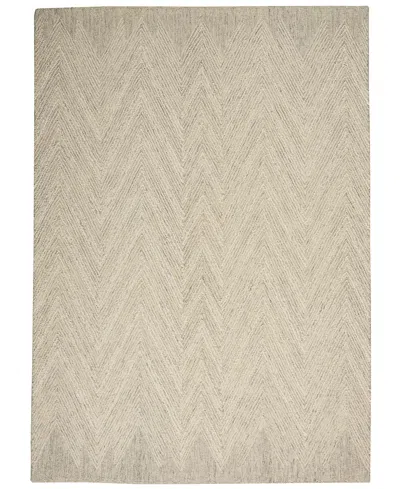 Nourison Home Interlock Itl04 Rug Collection In Ivory,gray
