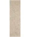 Nourison Home Interlock Itl05 2'3"x7'6" Runner Area Rug In Ivory