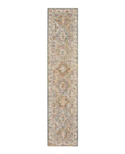 Nourison Home Sahar Shr01 Runner Area Rug, 2'3 X 10'2 In Blue