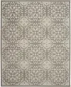 Nourison Home Jubilant Jub06 7'x10' Area Rug In Ivory,gray