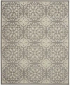 Nourison Home Jubilant Jub06 Rug Collection In Ivory,aqua