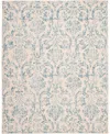 Nourison Home Jubilant Jub09 7'x10' Area Rug In Ivory,blue
