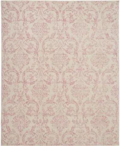 Nourison Home Jubilant Jub09 Rug Collection In Ivory,pink