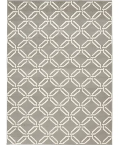 Nourison Home Jubilant Jub17 6'x9' Area Rug In Gray