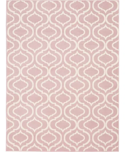 Nourison Home Jubilant Jub19 4'x6' Area Rug In Pink