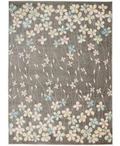 Nourison Home Long Street Looms Peace Pea04 Area Rug Collection In Pink
