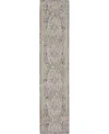 Nourison Home Lynx Lnx01 2'3"x10' Runner Area Rug In Ivory,gray