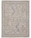 Nourison Home Lynx Lnx01 7'10"x10'1" Area Rug In Ivory,gray