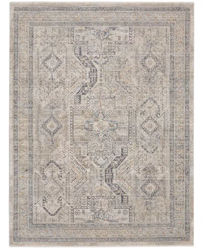 Nourison Home Lynx Lnx01 7'10"x10'1" Area Rug In Ivory,gray
